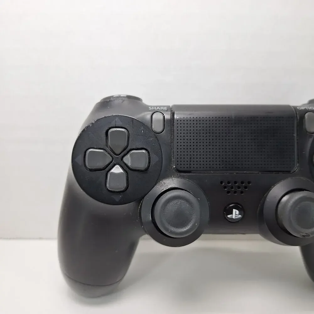 Sony PlayStation 4 DualShock 4 V2 Black CUH-ZCT2U Wireless Controller - Tested